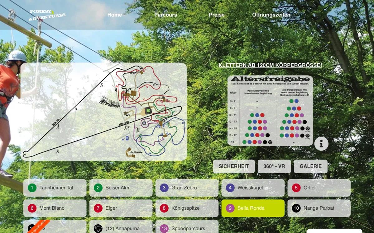 Kletterwald Gießen