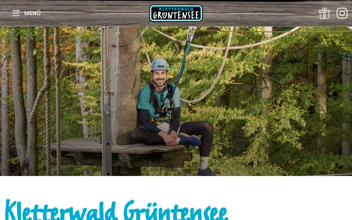 Kletterwald Grüntensee