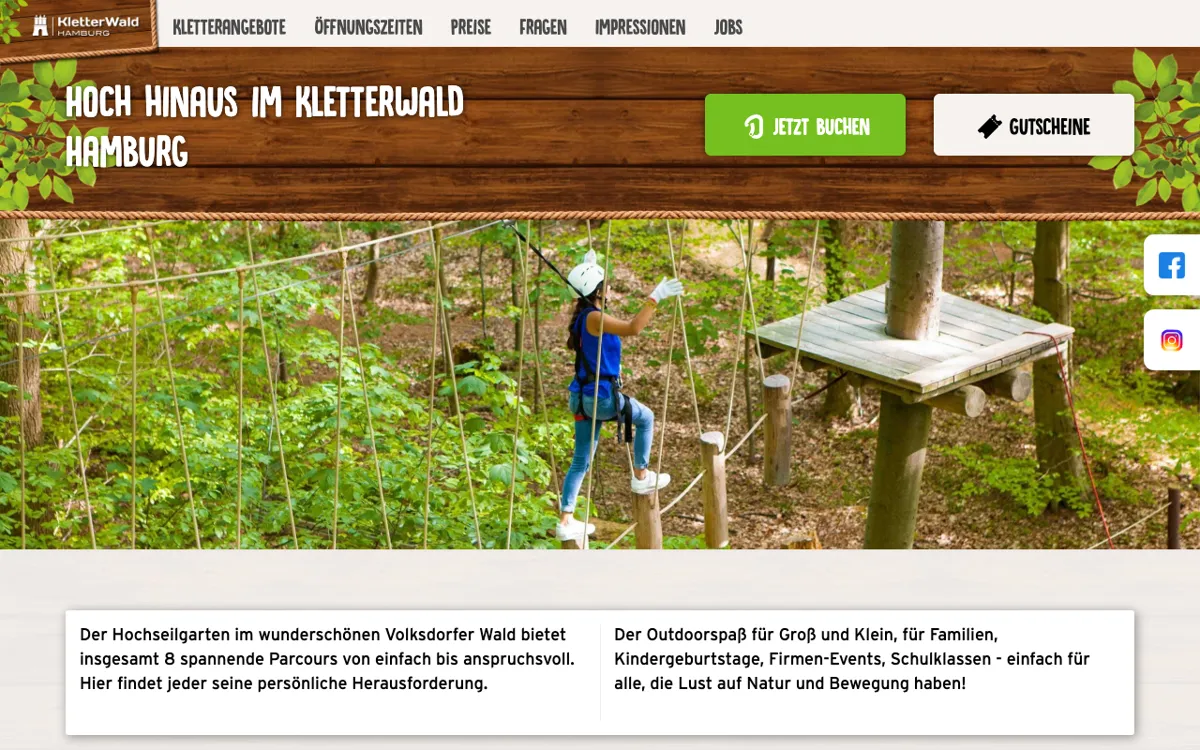 Kletterwald Hamburg