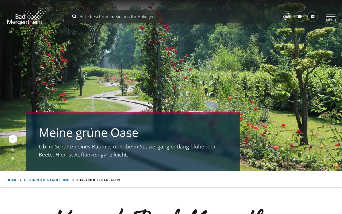 Kurpark Bad Mergentheim