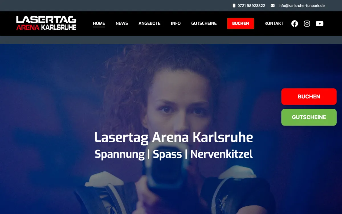 Lasertag Arena Karlsruhe