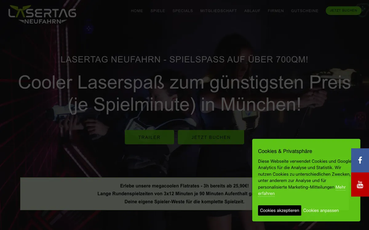 Lasertag Neufahrn (München Nord)