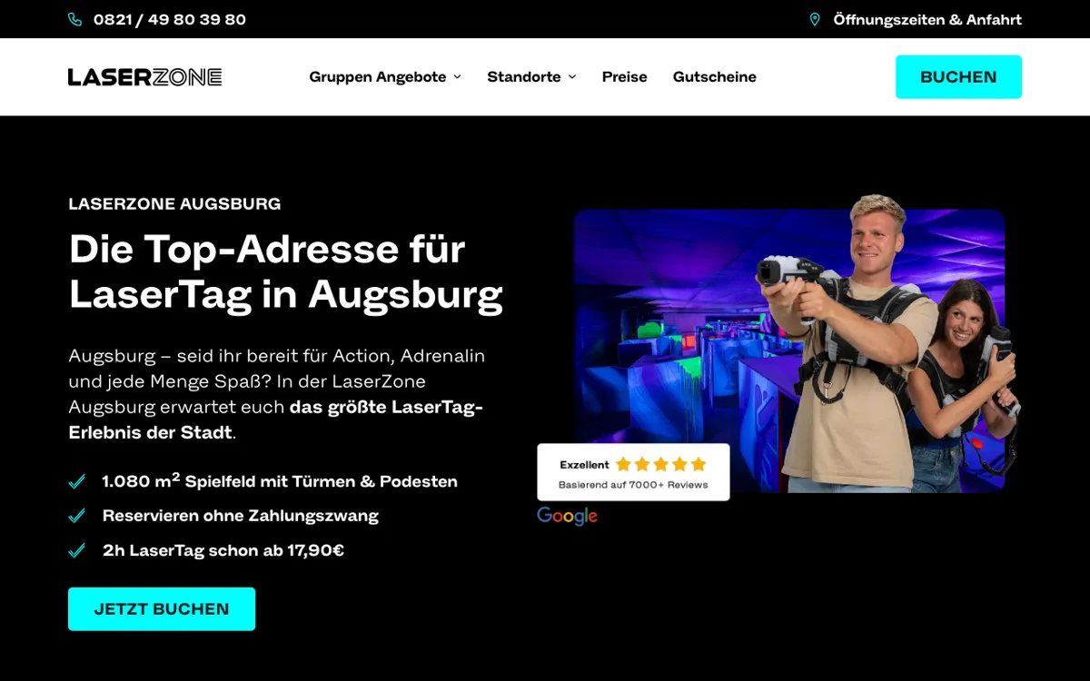 LaserZone LaserTag Augsburg