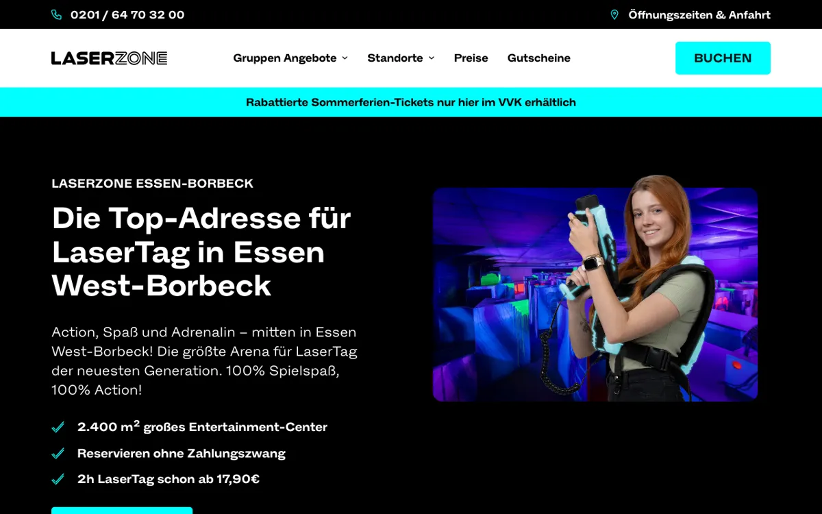 LaserZone LaserTag Essen West - Borbeck