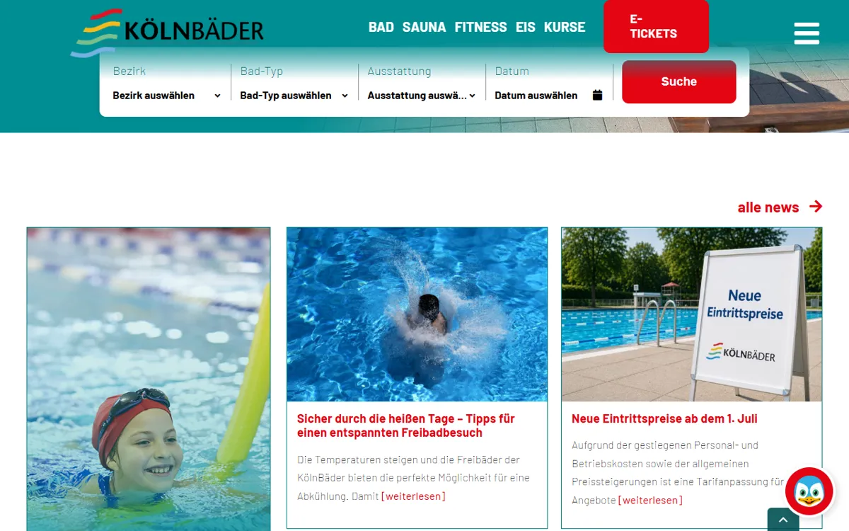 Lentpark - Hallenbad