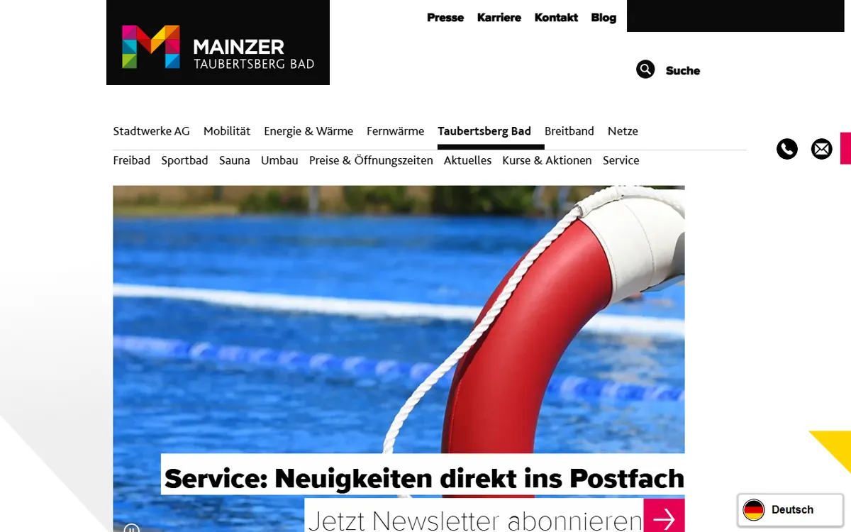 Mainzer Taubertsbergbad