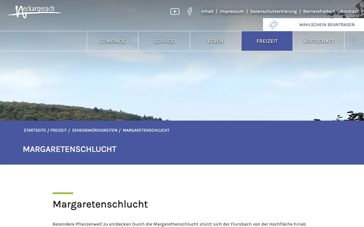 Margaretenschlucht