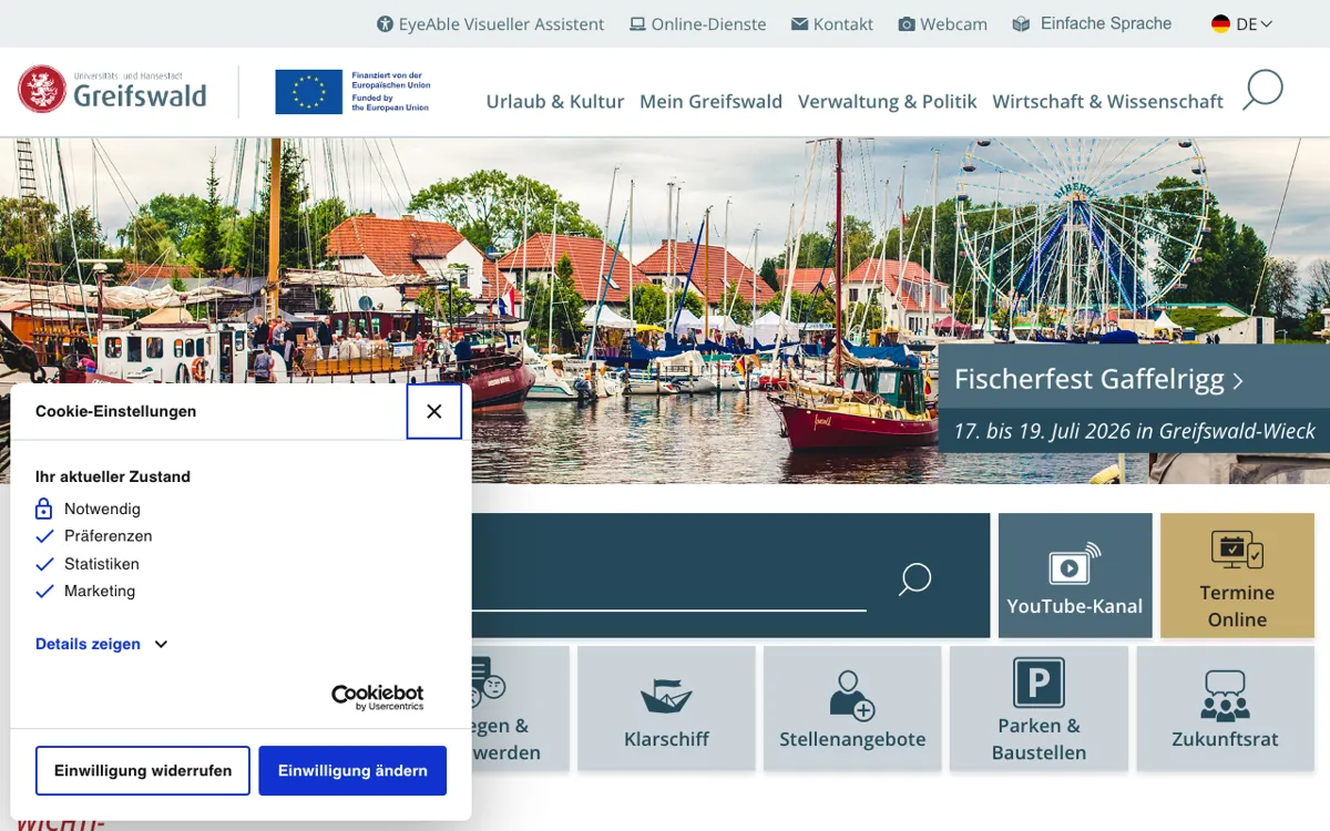 Marktplatz Greifswald
