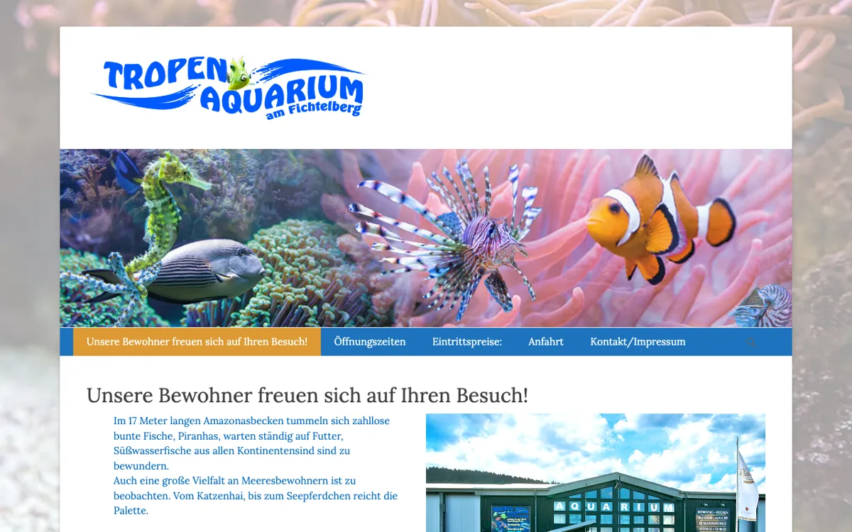 Meeresaquarium am Fichtelberg - Mario Gemballa