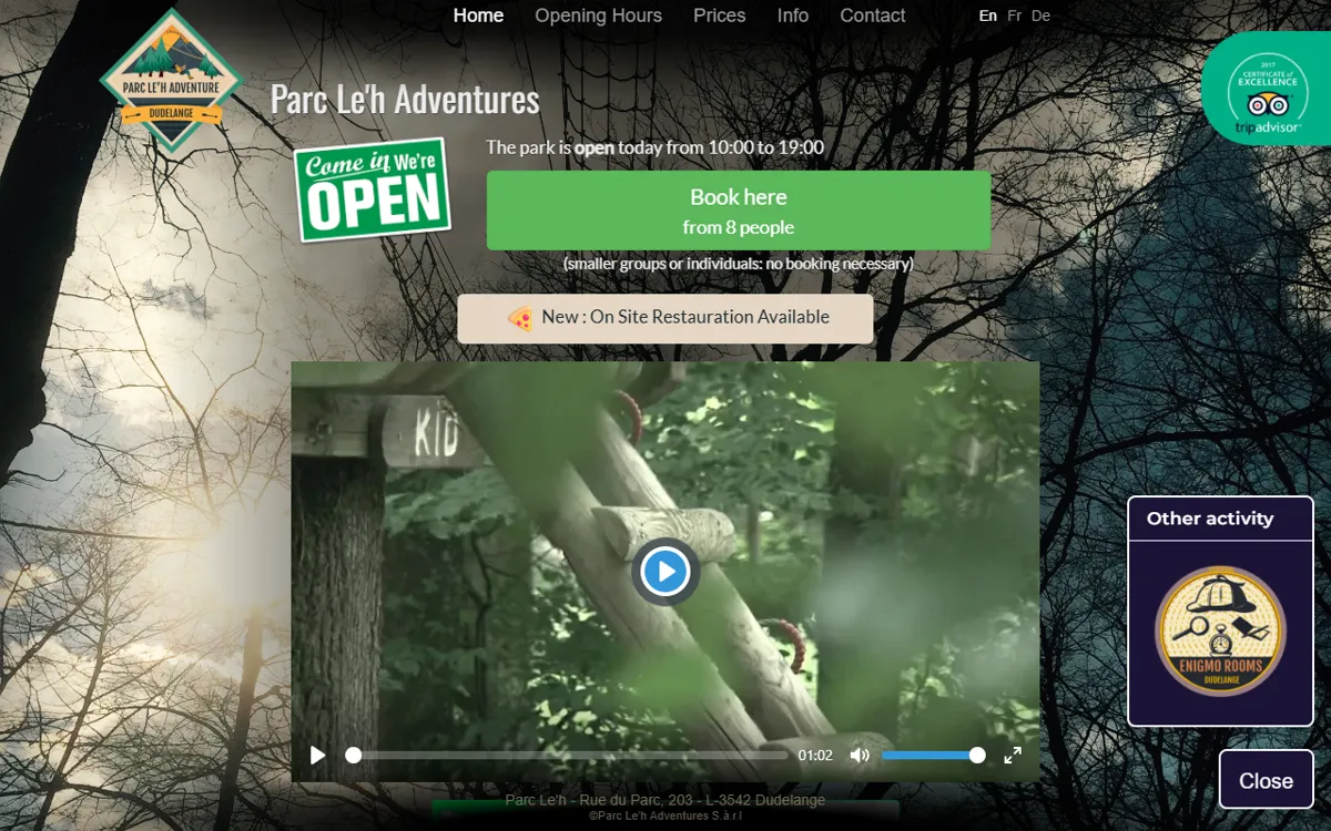 Parc Le'h Adventures