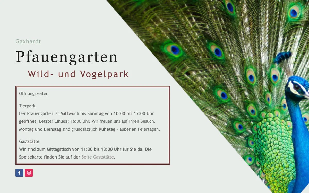 Pfauengarten
