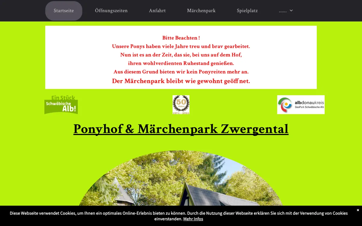 Ponyhof & Märchenpark Zwergental Laichingen