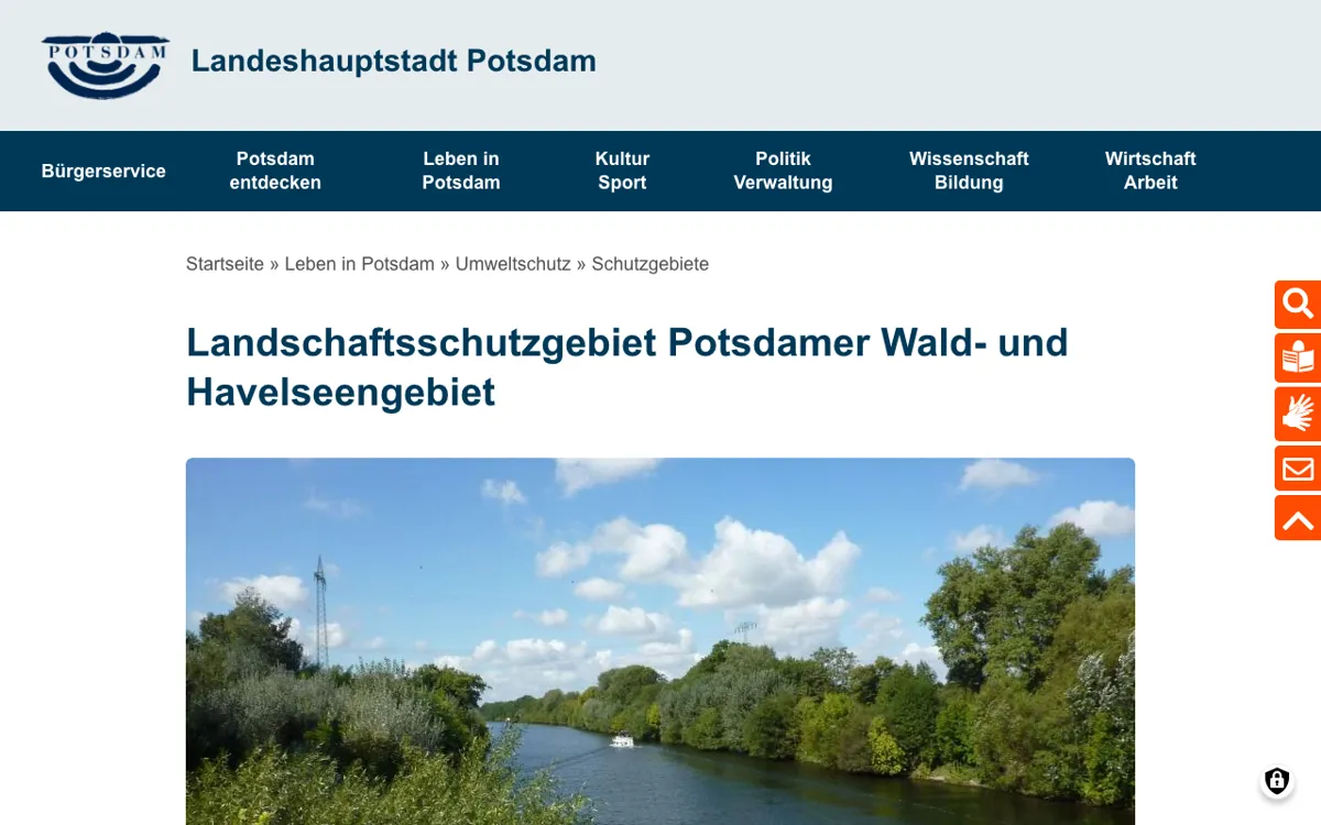 Potsdamer Wald- und Havelseengebiet