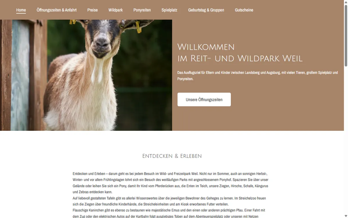 Reit- und Wildpark Weil
