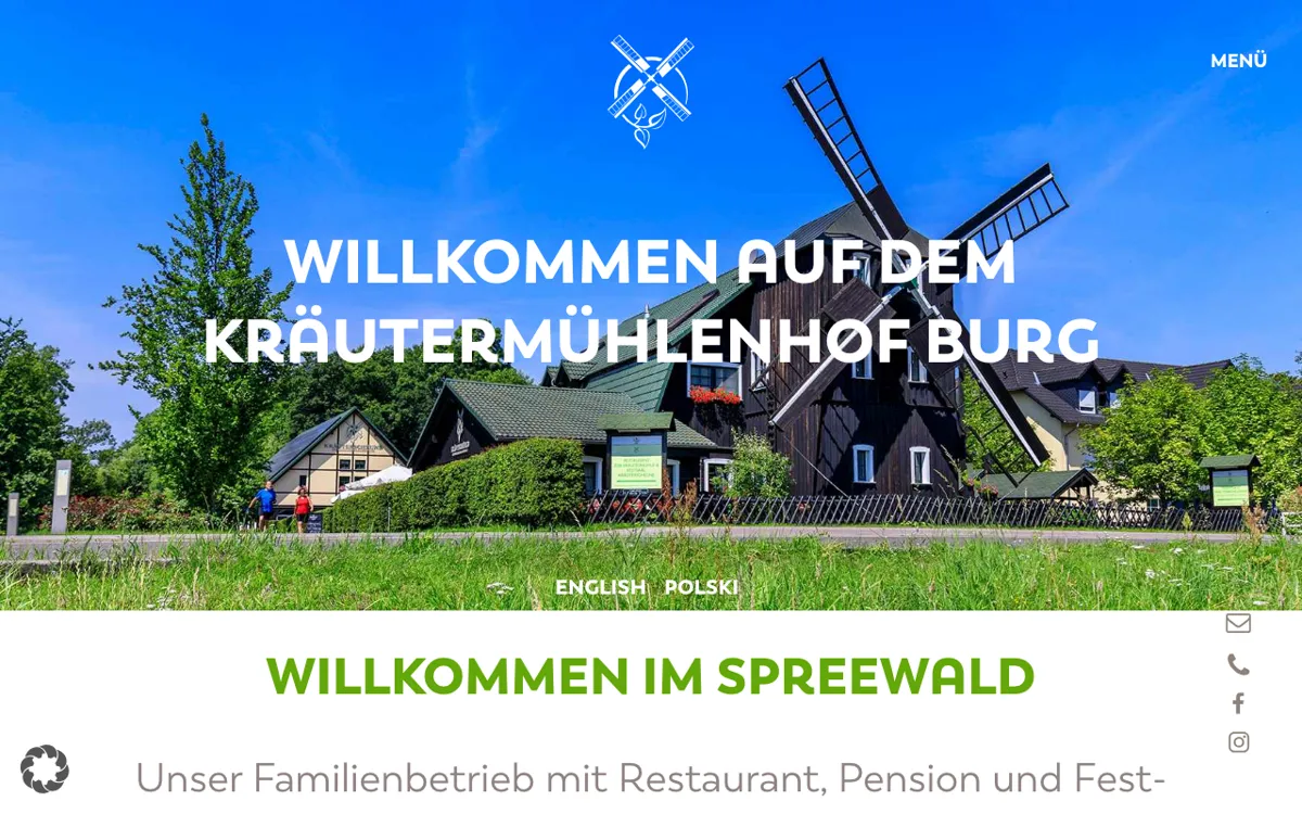 Restaurant Kräutermühle Burg (Spreewald)