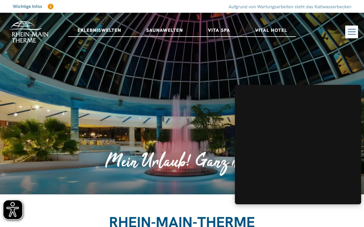 Rhein-Main-Therme in Hofheim bei Frankfurt