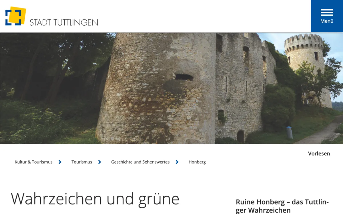 Ruine Honberg