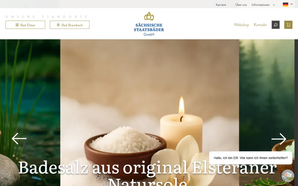 Sächsische Staatsbäder GmbH Soletherme & Saunawelt Bad Elster