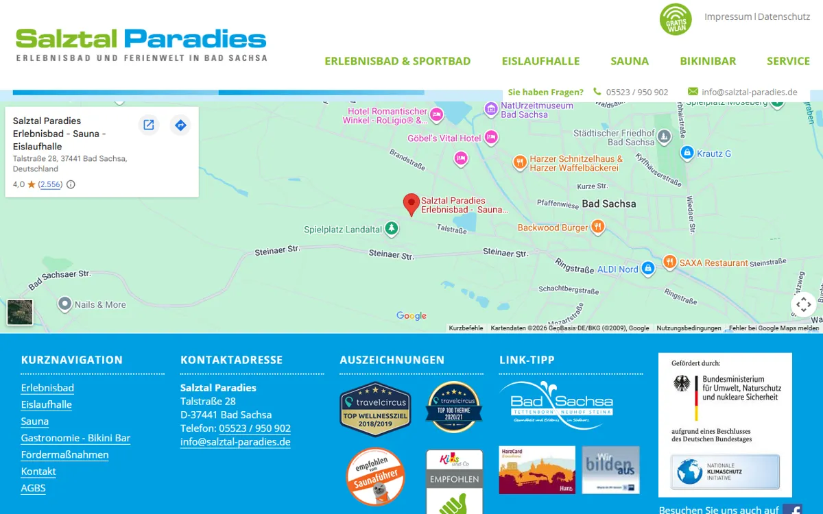 Salztal Paradies Bad Sachsa