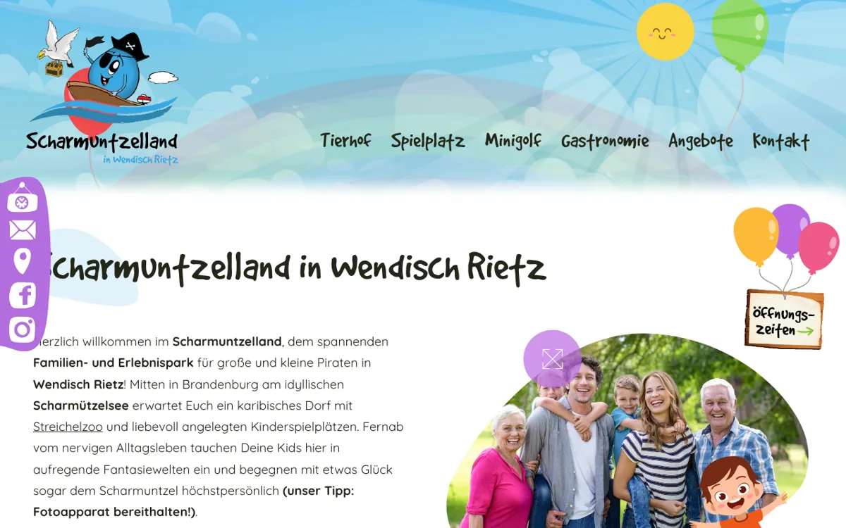 Scharmuntzelland - Freizeitpark Wendisch Rietz