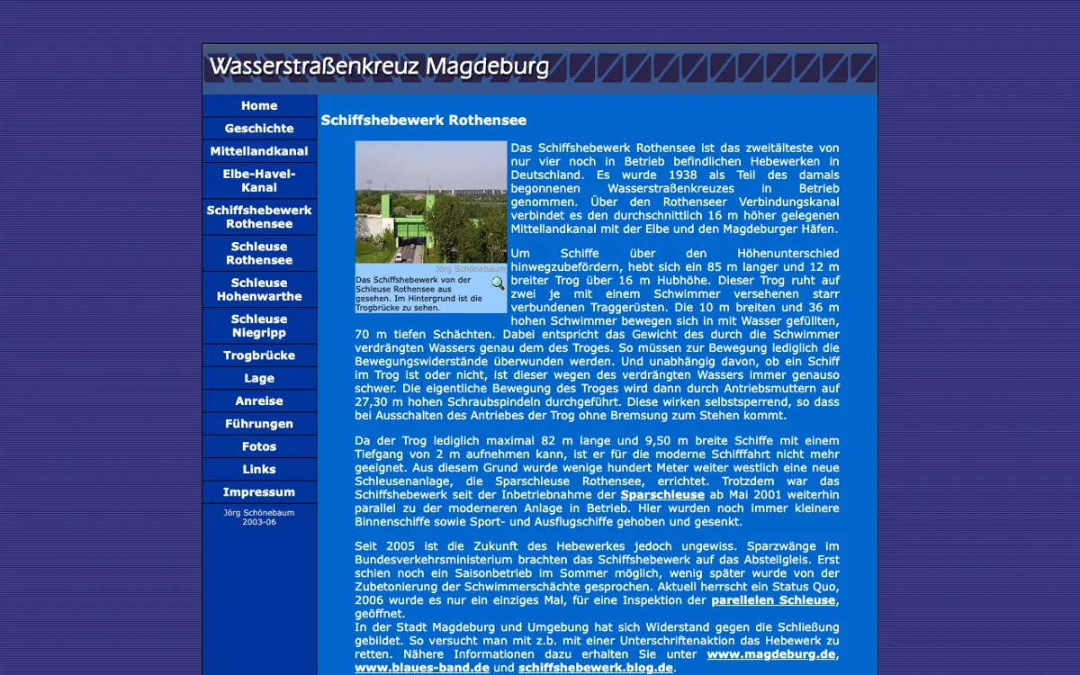Schiffshebewerk Rothensee