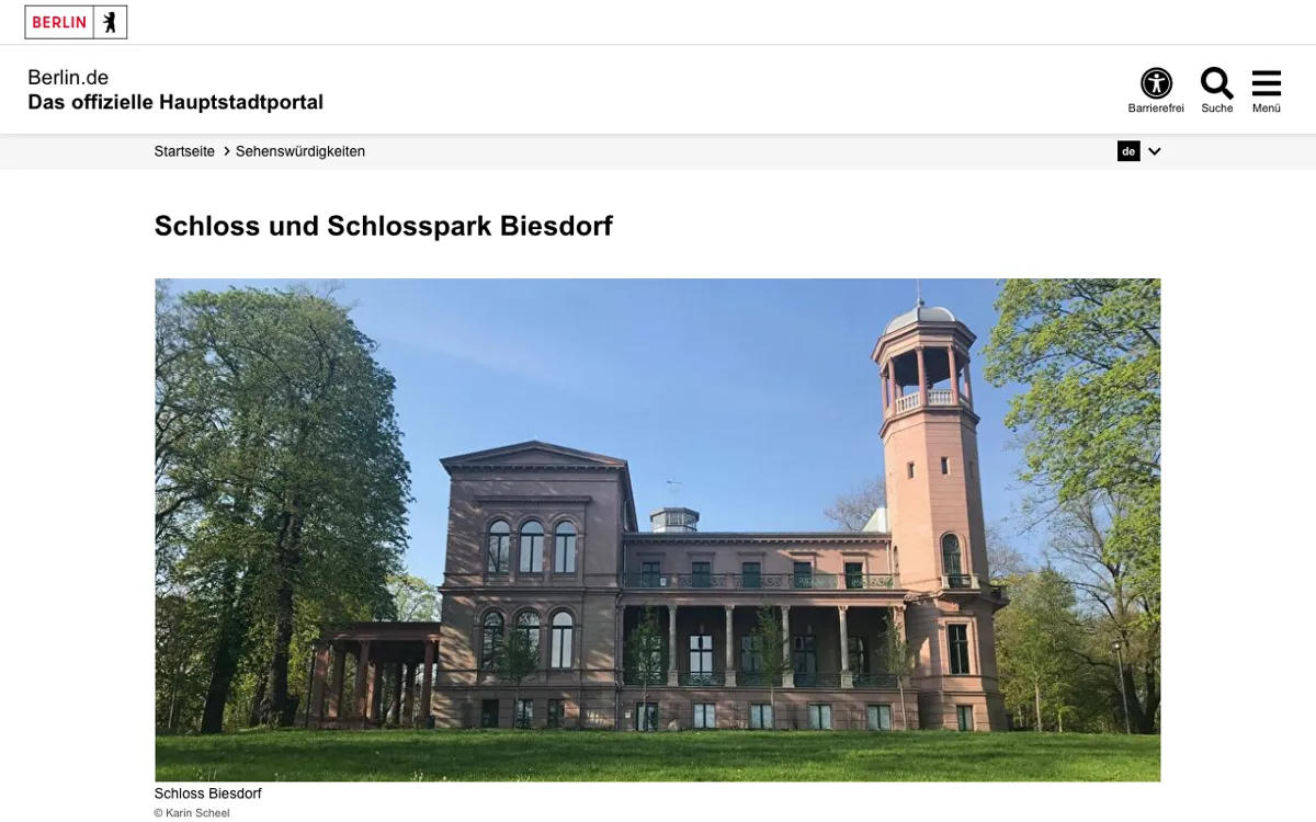 Schlosspark Biesdorf