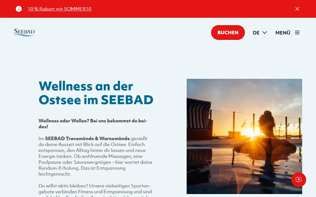 SEEBAD des aja Warnemünde