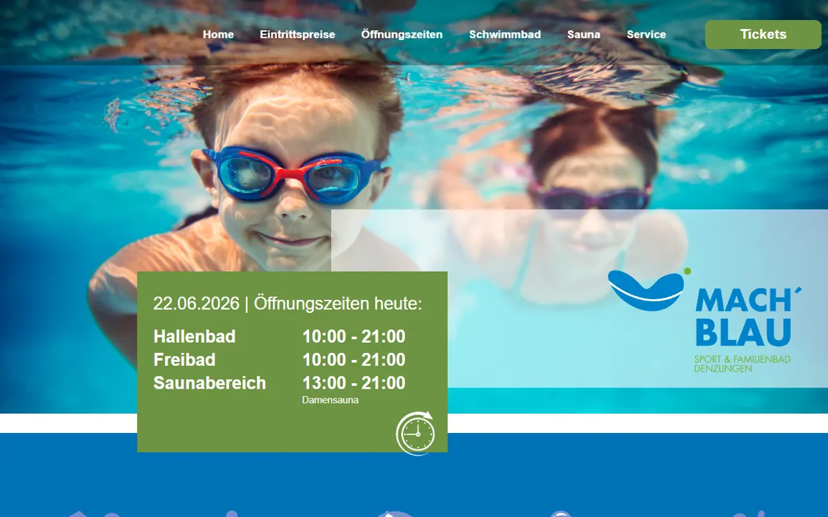 Sport & Familienbad MACH´ BLAU Denzlingen