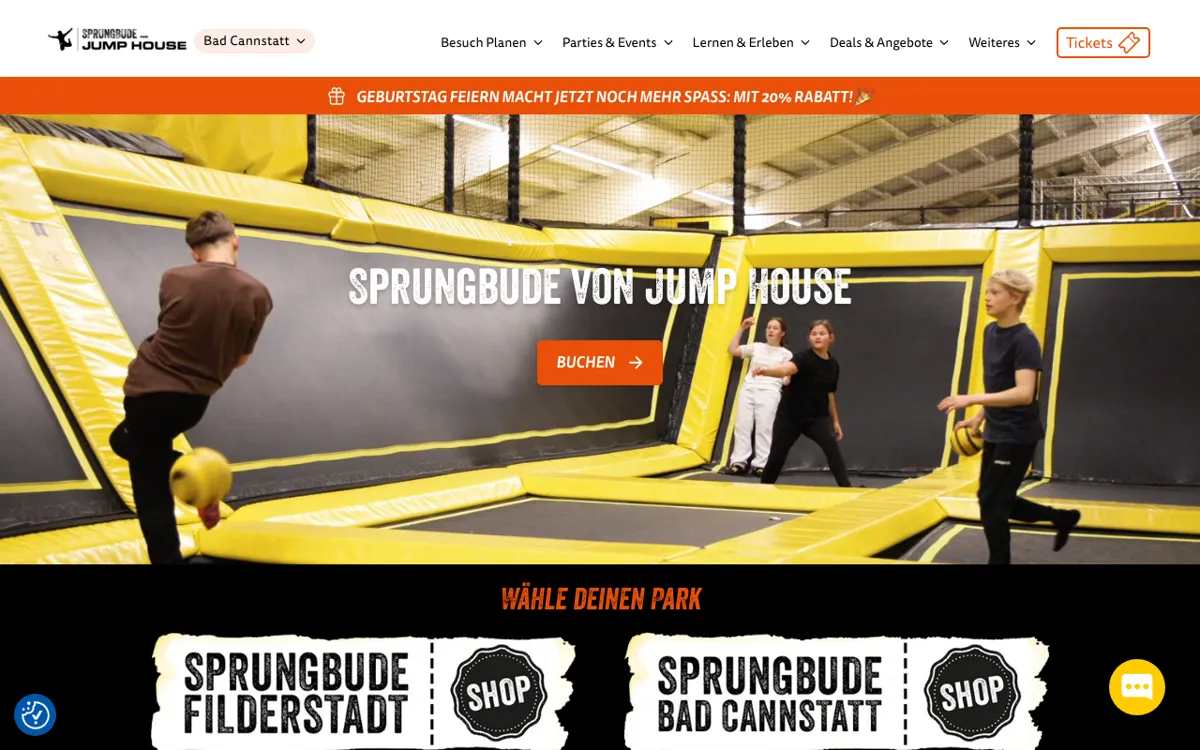 Sprungbude Filderstadt von JUMP House