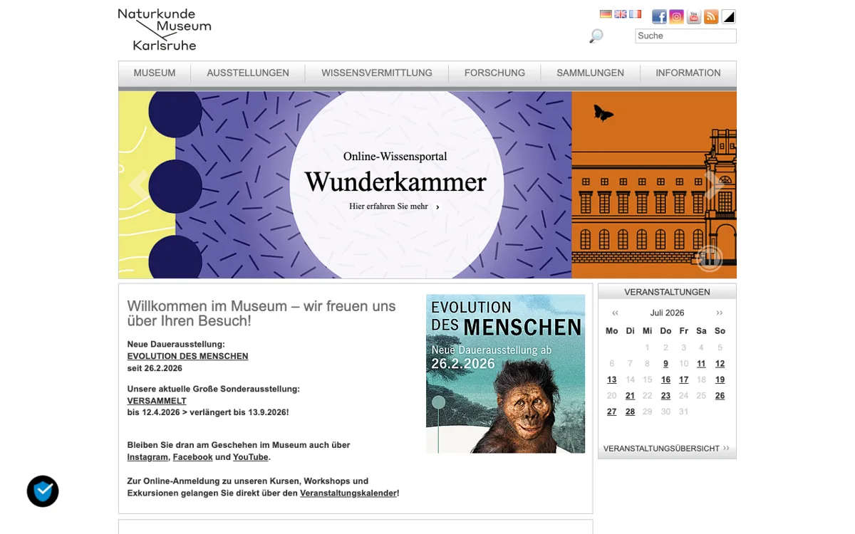 Staatliches Museum für Naturkunde Karlsruhe