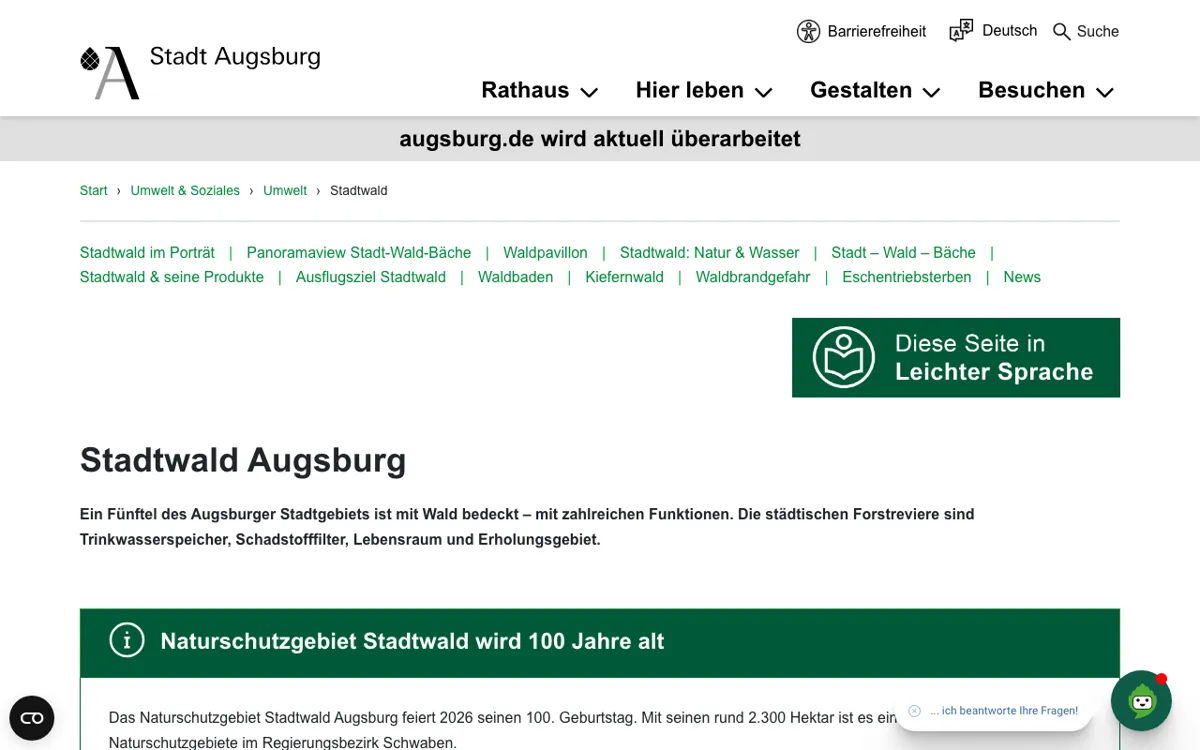 Stadtwald Augsburg