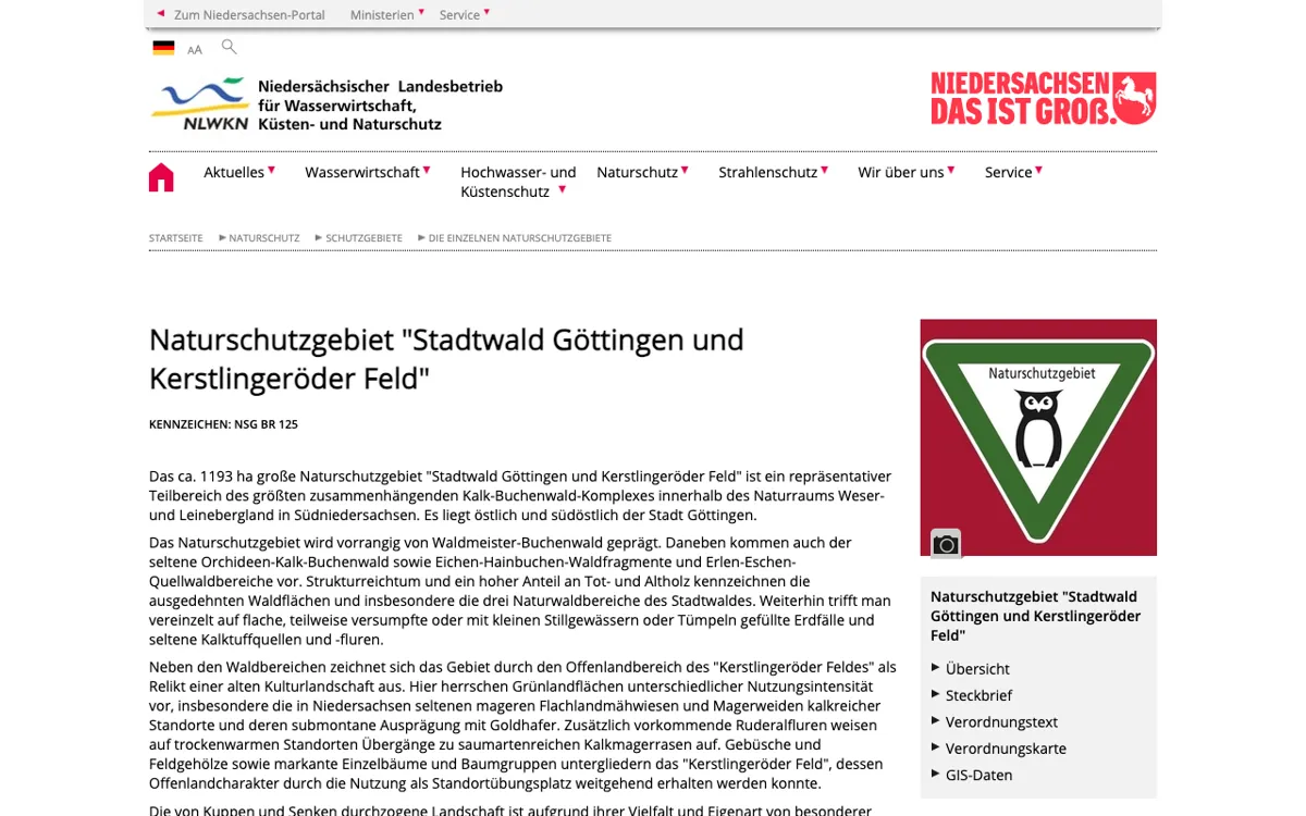 Stadtwald Göttingen