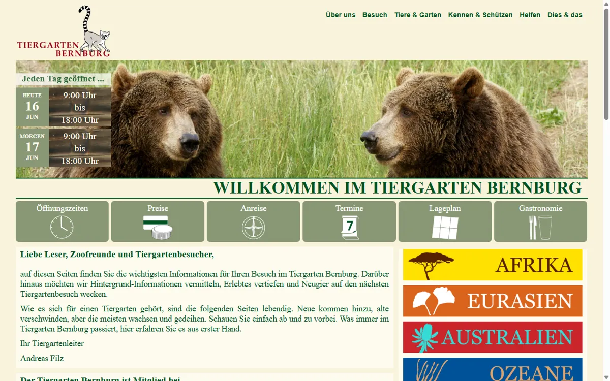Tiergarten Bernburg