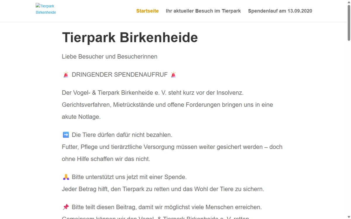 Tierpark Birkenheide