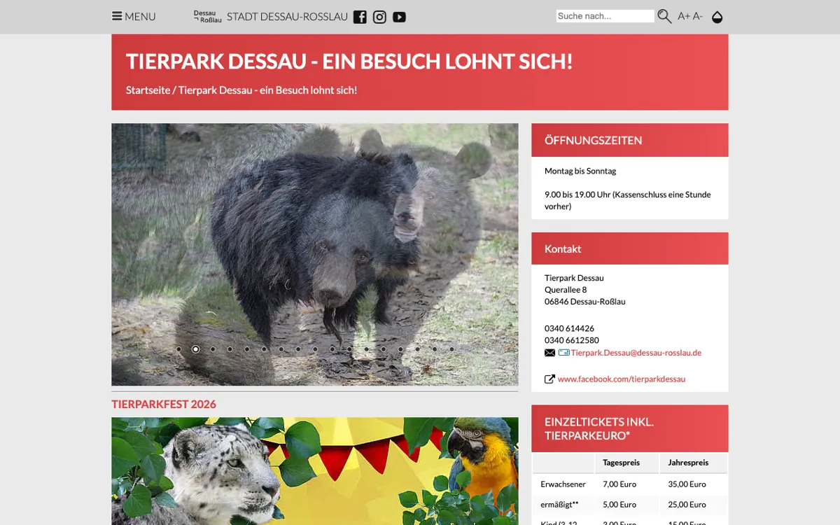 Tierpark Dessau