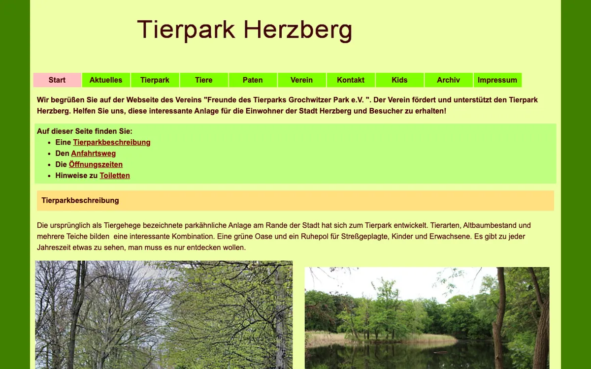 Tierpark Herzberg