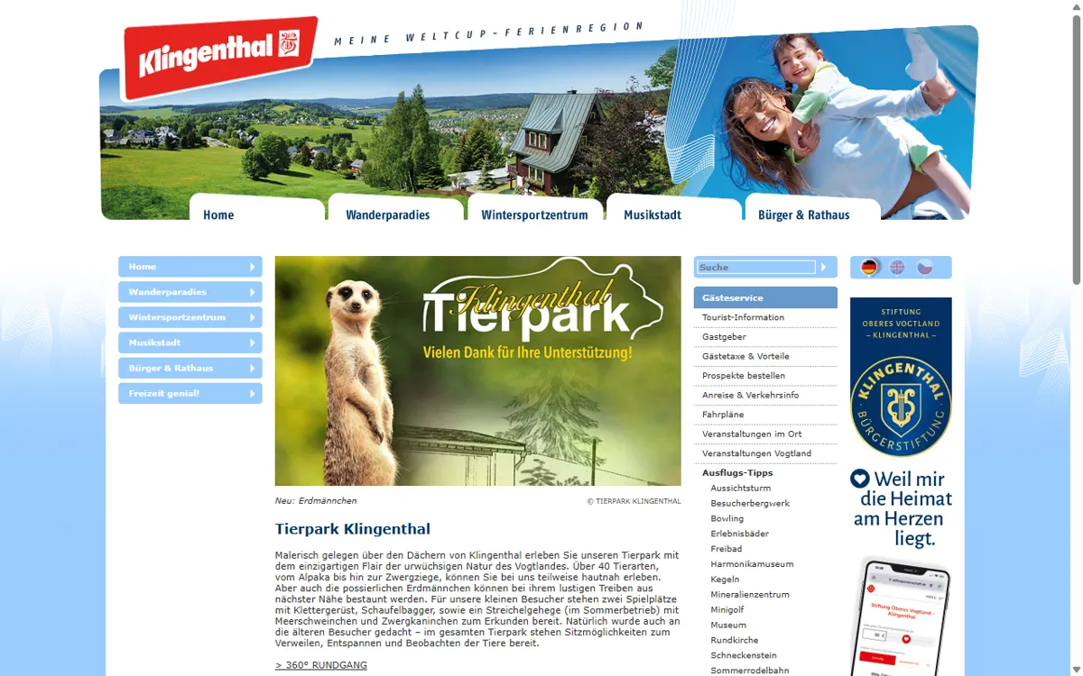 Tierpark Klingenthal