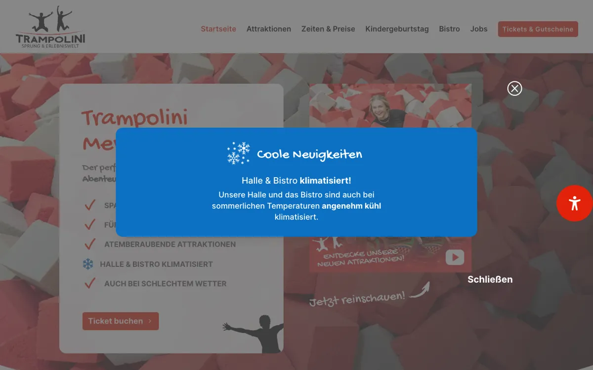 TRAMPOLINI - Sprung & Erlebniswelt