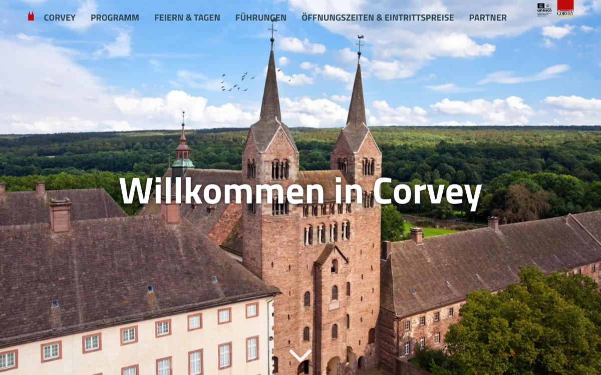 UNESCO Weltkulturerbe Schloss Corvey