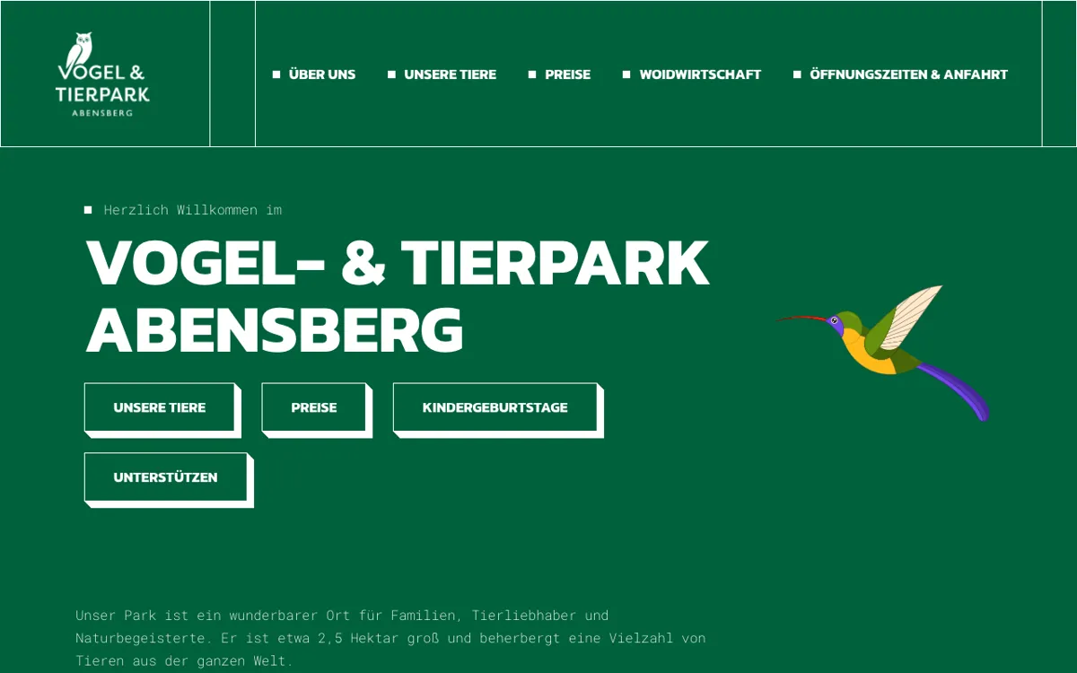 Vogel- und Tierpark Abensberg