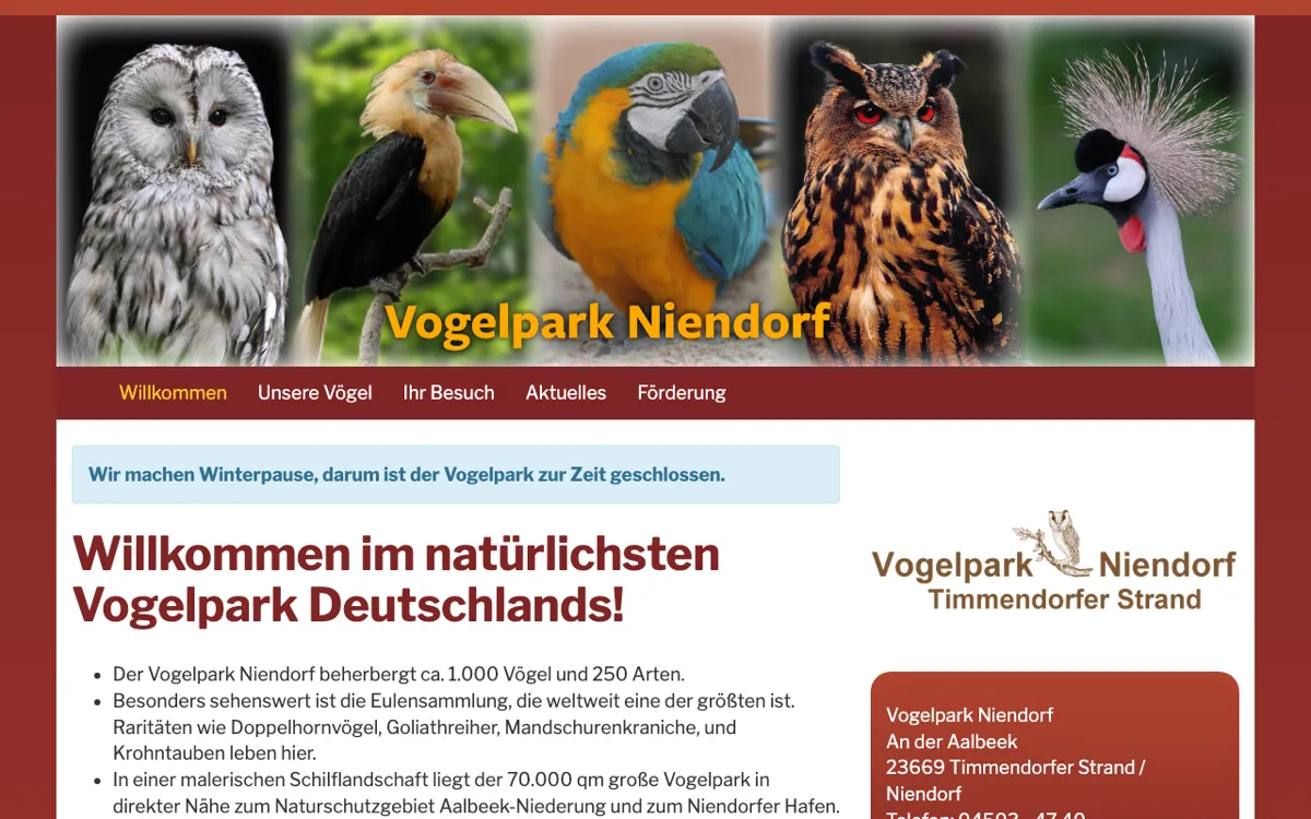 Vogelpark Niendorf