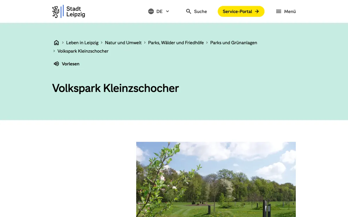 Volkspark Kleinzschocher