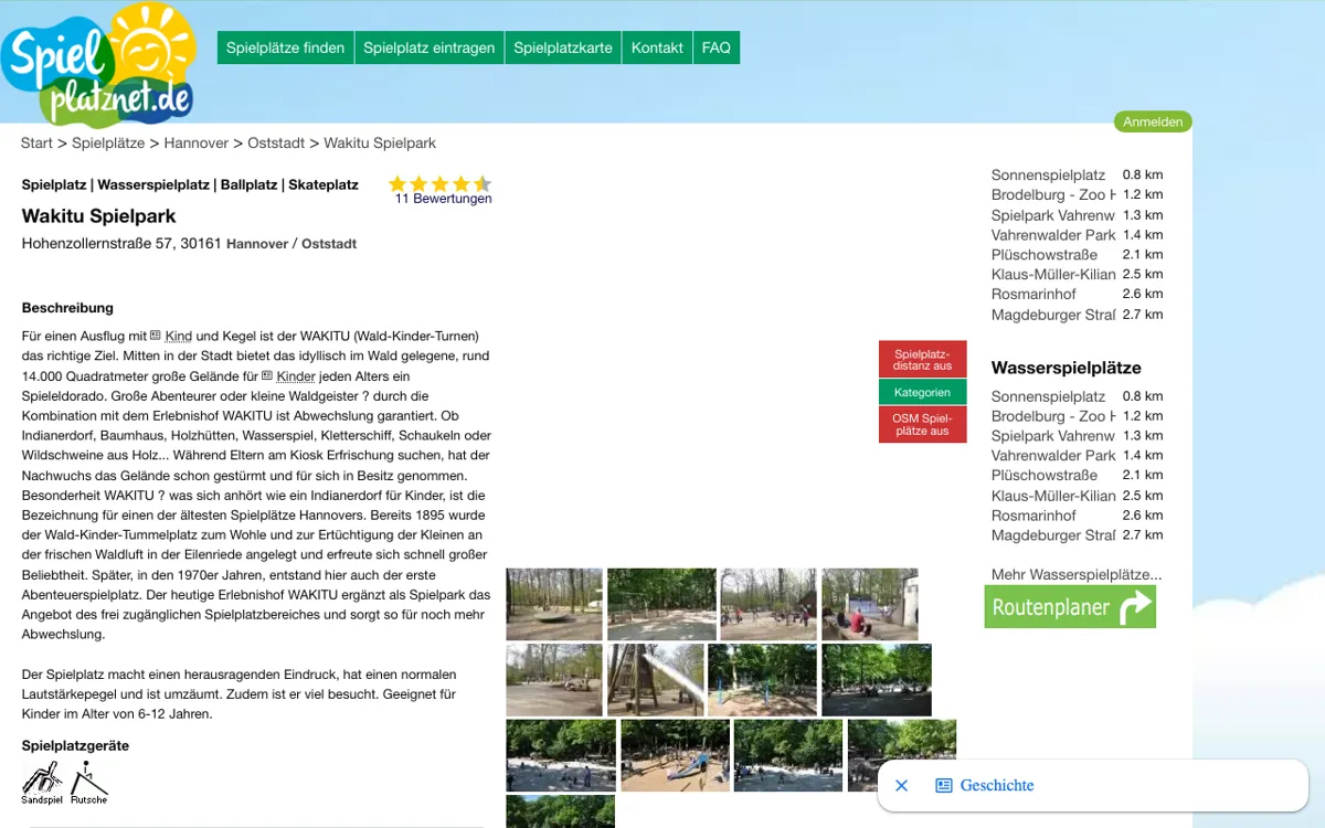 Wakitu Spielplatz