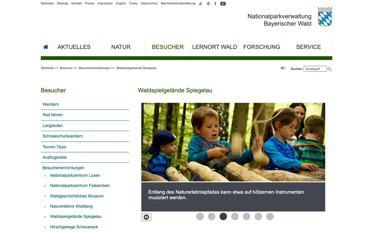 Waldspielgelände Spiegelau
