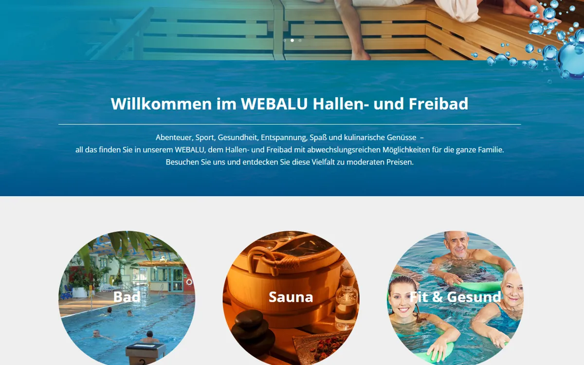 WEBALU Hallen- und Freibad