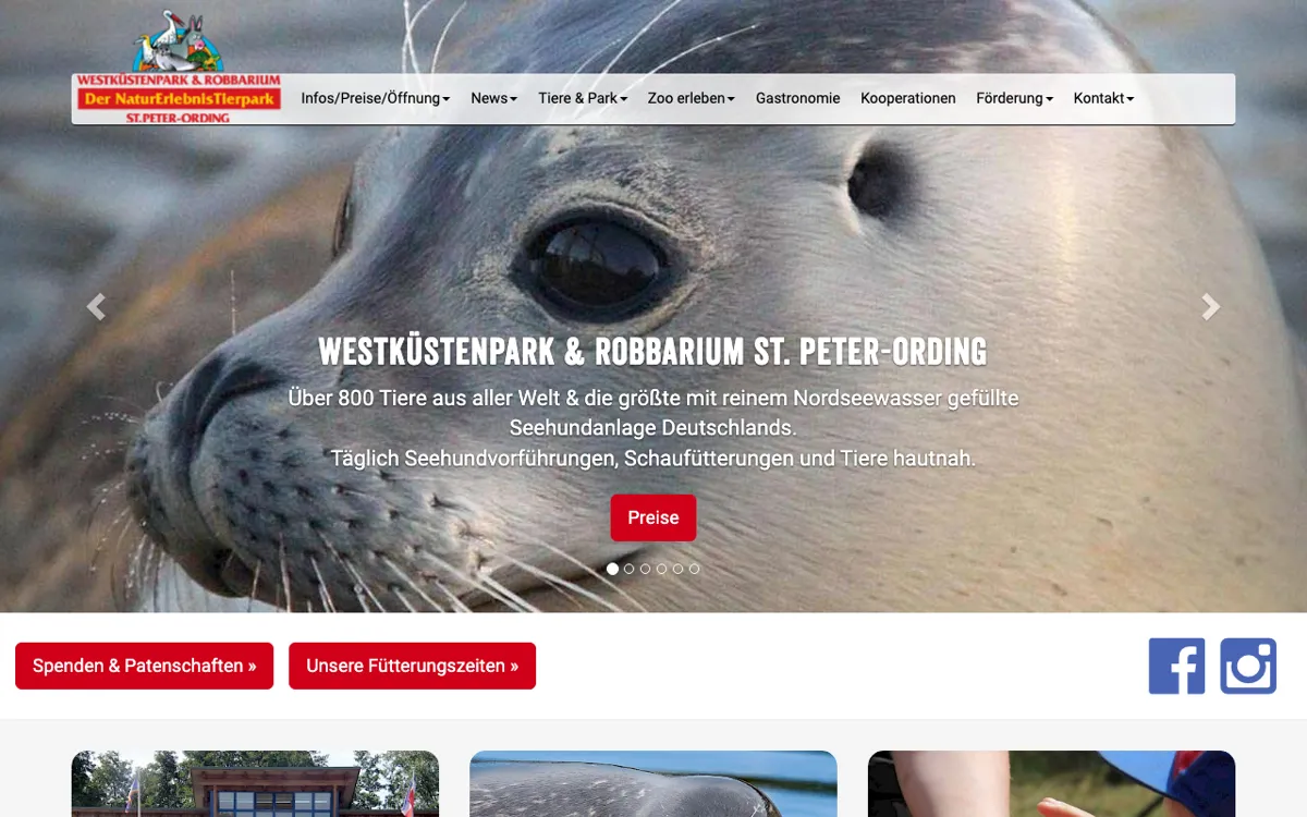 Westküstenpark & Robbarium