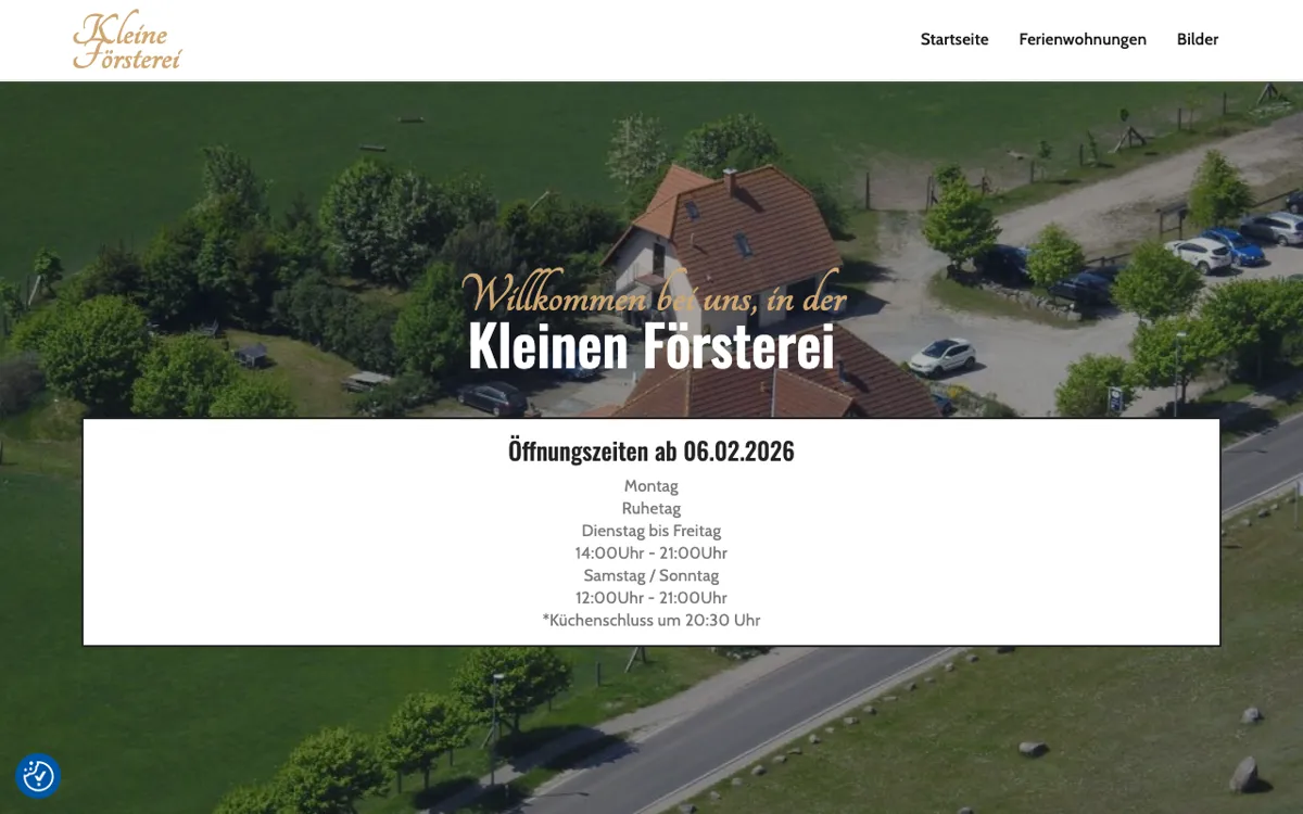 Wildgaststätte & Apartment Kleine Försterei