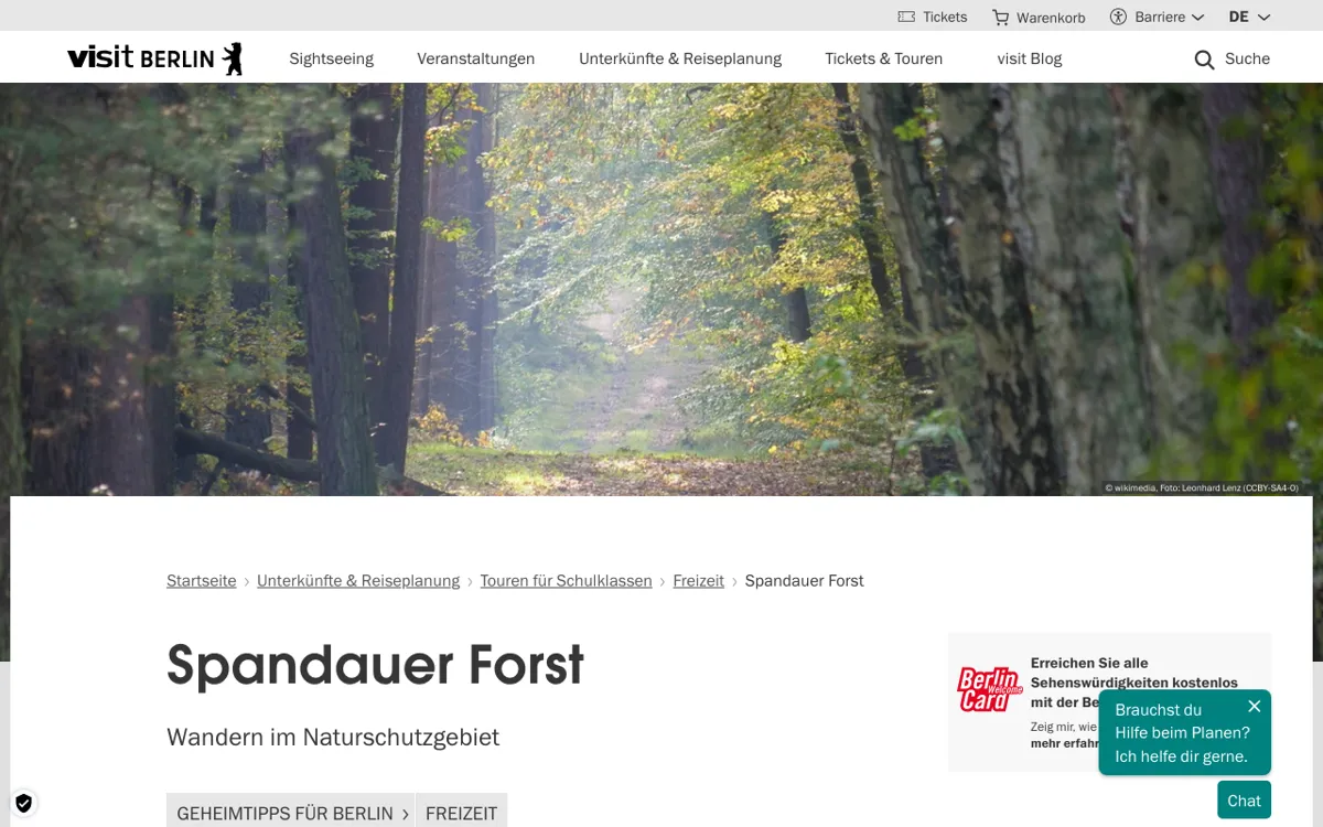 Wildgehege im Spandauer Forst