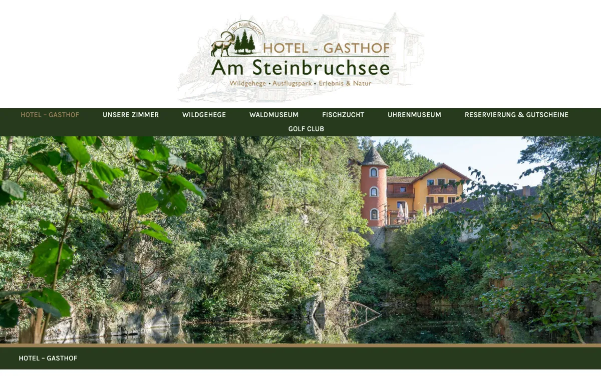 Wildgehege Steinbruchsee