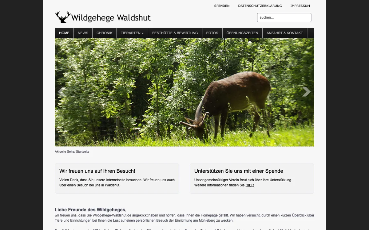 Wildgehege Waldshut